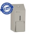 MERIDA STELLA STONE GREY LINE MINI liquid soap dispenser, tank capacity 400 ml, stone grey